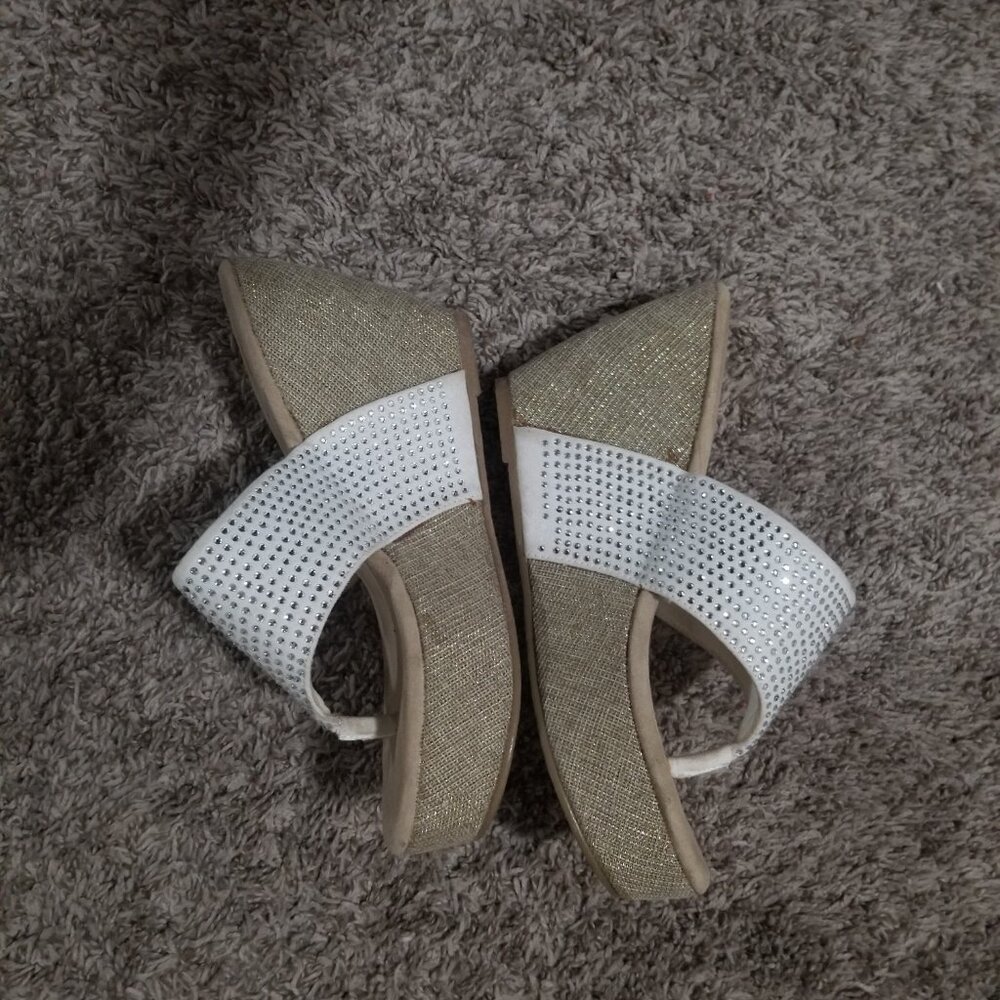 Good Condition Volatile Sequin Platform Flip Flop… - image 3